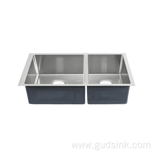 Undermount 304 Grade Double Bowl Sink